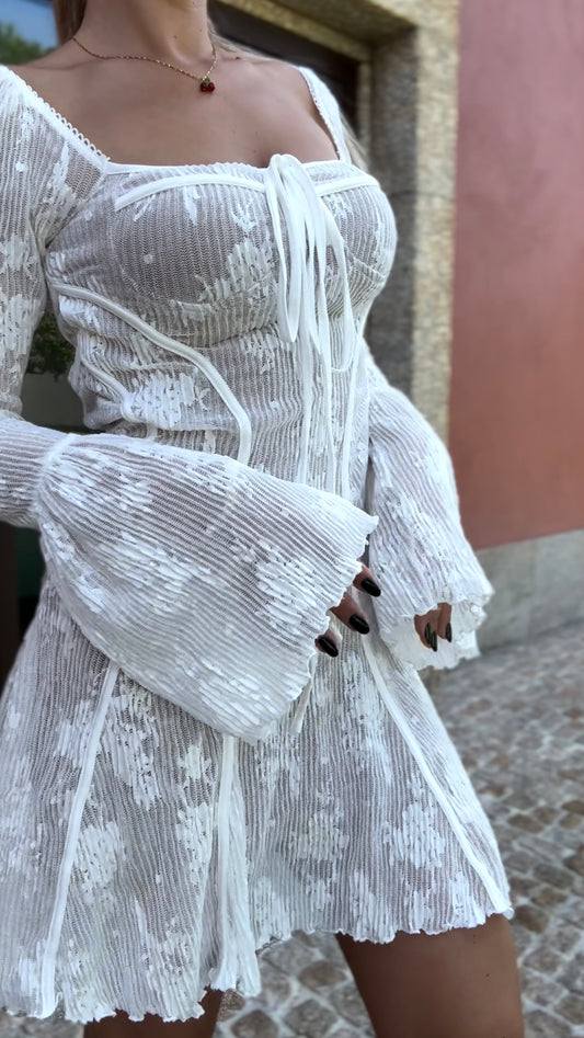 Amalfi Dress in White