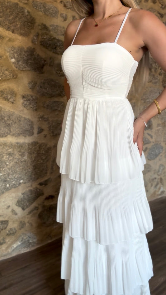 Olivia Dress in White